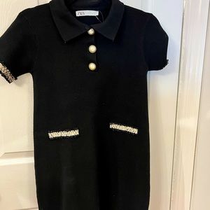Zara collar dress